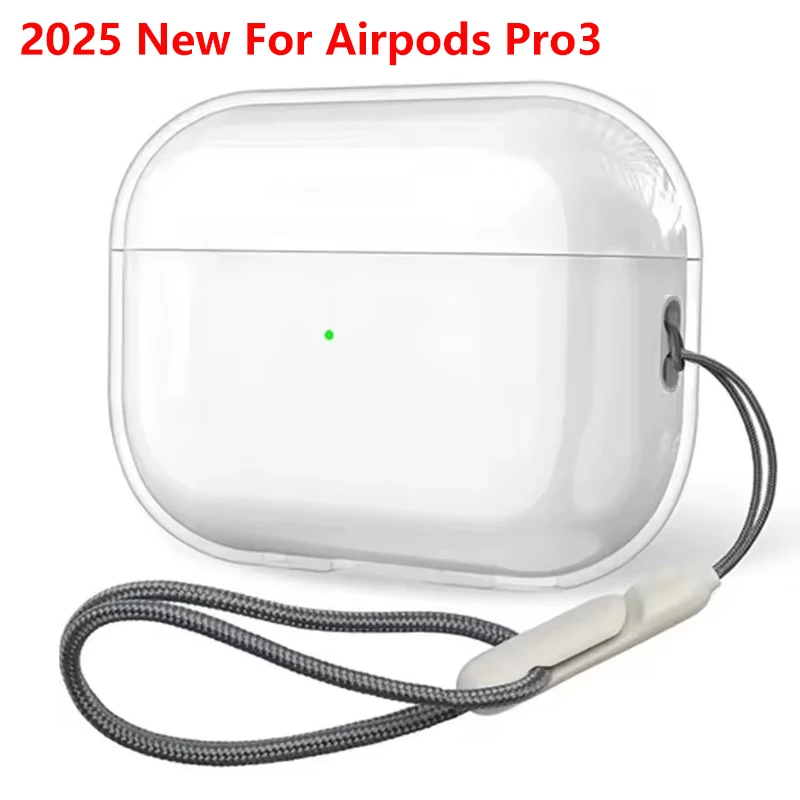 Airpod Case Cover - เคสหูฟังรุ่นใหม่ปี 2025 สำหรับ Airpods Pro3 ป้องกันการกระแทก