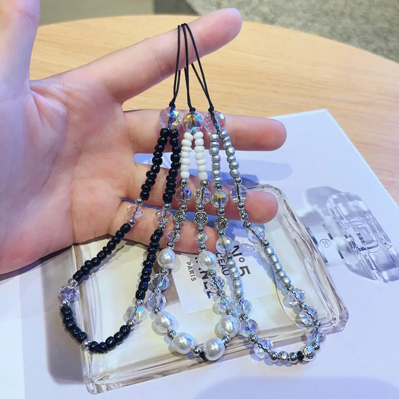 Phone Accessories Hanging - ใหม่Originalคริสตัลมินิโซ่,โซ่โทรศัพท์มือถือ,อุปกรณ์แขวน,เชือกลูกปัด,เชือกแขวนสั้น,อุปกรณ์เสริมเฉพาะ