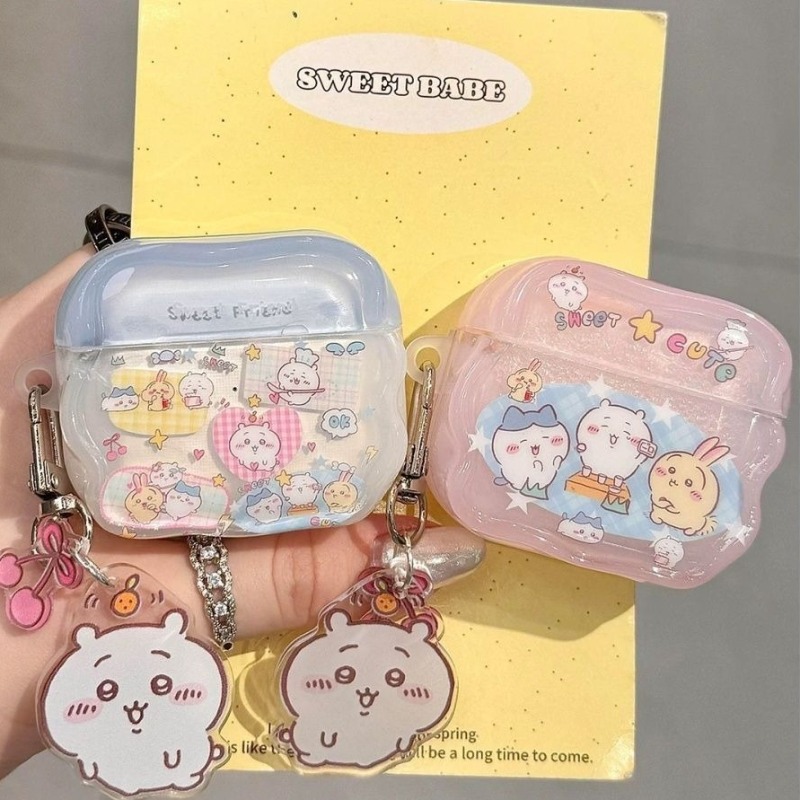Airpod Case Cover - เคสป้องกันน่ารักสไตล์ Chiikawaed ใช้ได้กับ AirPods Pro 2,