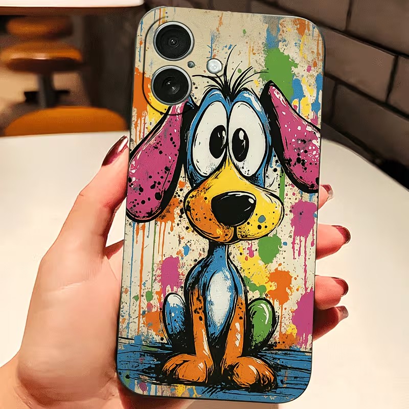 Phone Accessories To Sell - เคสโทรศัพท์ลายกราฟฟิตี้สีสันสดใสสำหรับ iPhone 17 16 15 14