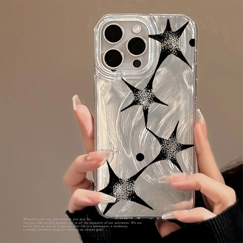 Phone Accessories To Sell - เคสโทรศัพท์ลายดาวระยิบระยับสุดเทรนดี้ สำหรับ iPhone 17 16 Pro