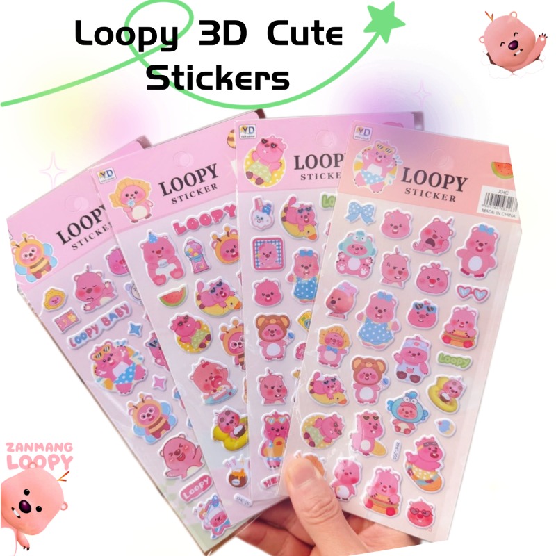 Phone Accessories Cute - สติกเกอร์โฟม 3 มิติ ลายโปโรโร น่ารัก สไตล์การ์ตูน