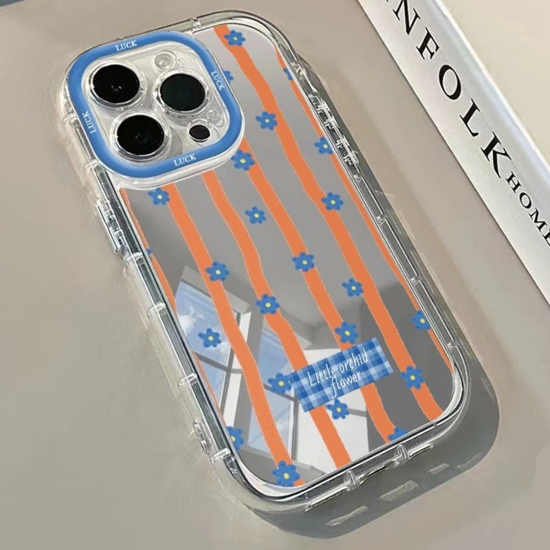 เคสโทรศัพท์ลายดอกไม้สีฟ้าลายทา - Phone Accessories To Sell บทวิจารณ์และราคา