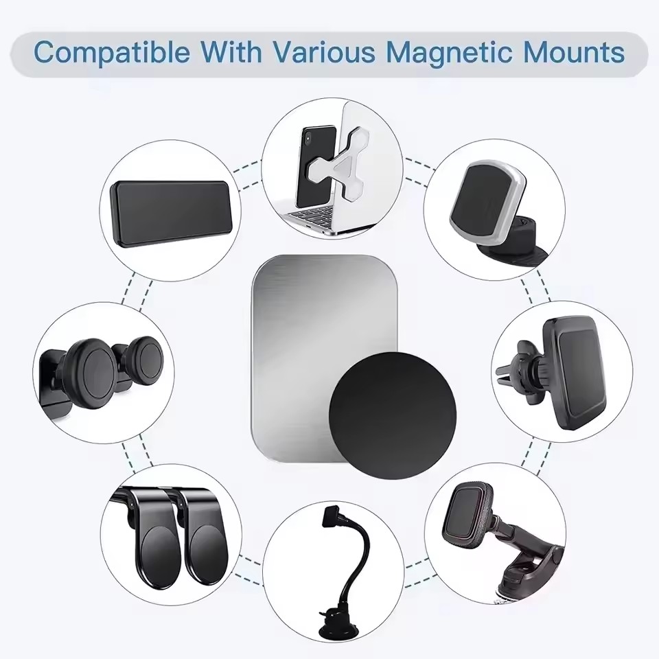 แผ่นแม่เหล็กโลหะสำหรับติดตั้งท - Phone Accessories Quotes บทวิจารณ์และราคา