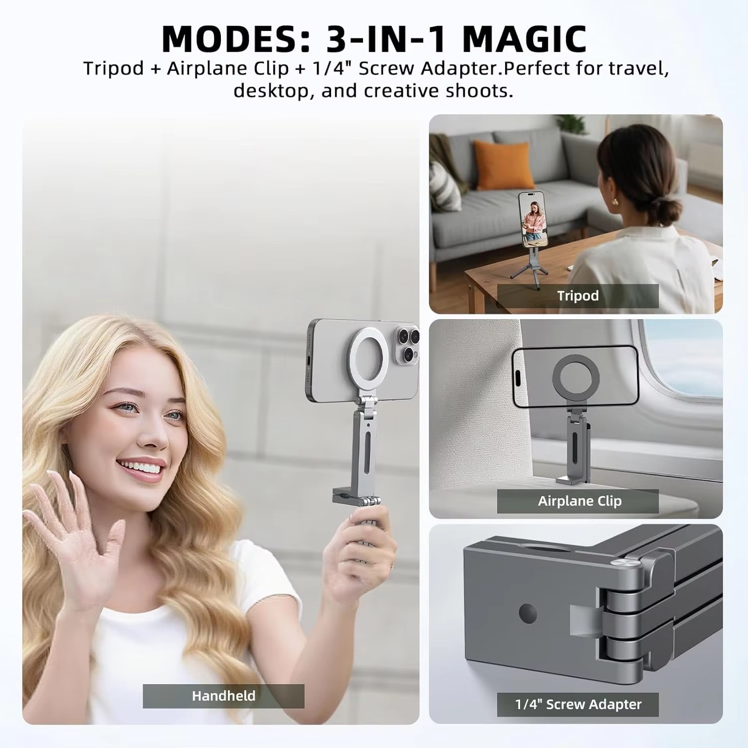 ที่วางโทรศัพท์แม่เหล็กแบบพับได - Phone Accessories For Travel บทวิจารณ์และราคา