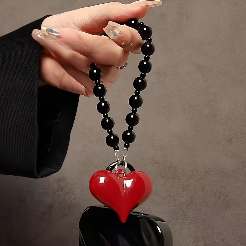 สายคล้องโทรศัพท์ประดับลูกปัดสี - Phone Accessories Hanging บทวิจารณ์และราคา