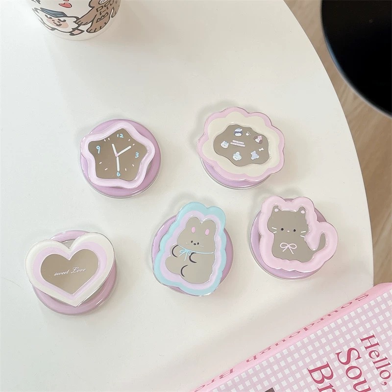 ขาตั้งโทรศัพท์การ์ตูนแบบยืดหดไ - Phone Accessories Cute บทวิจารณ์และราคา