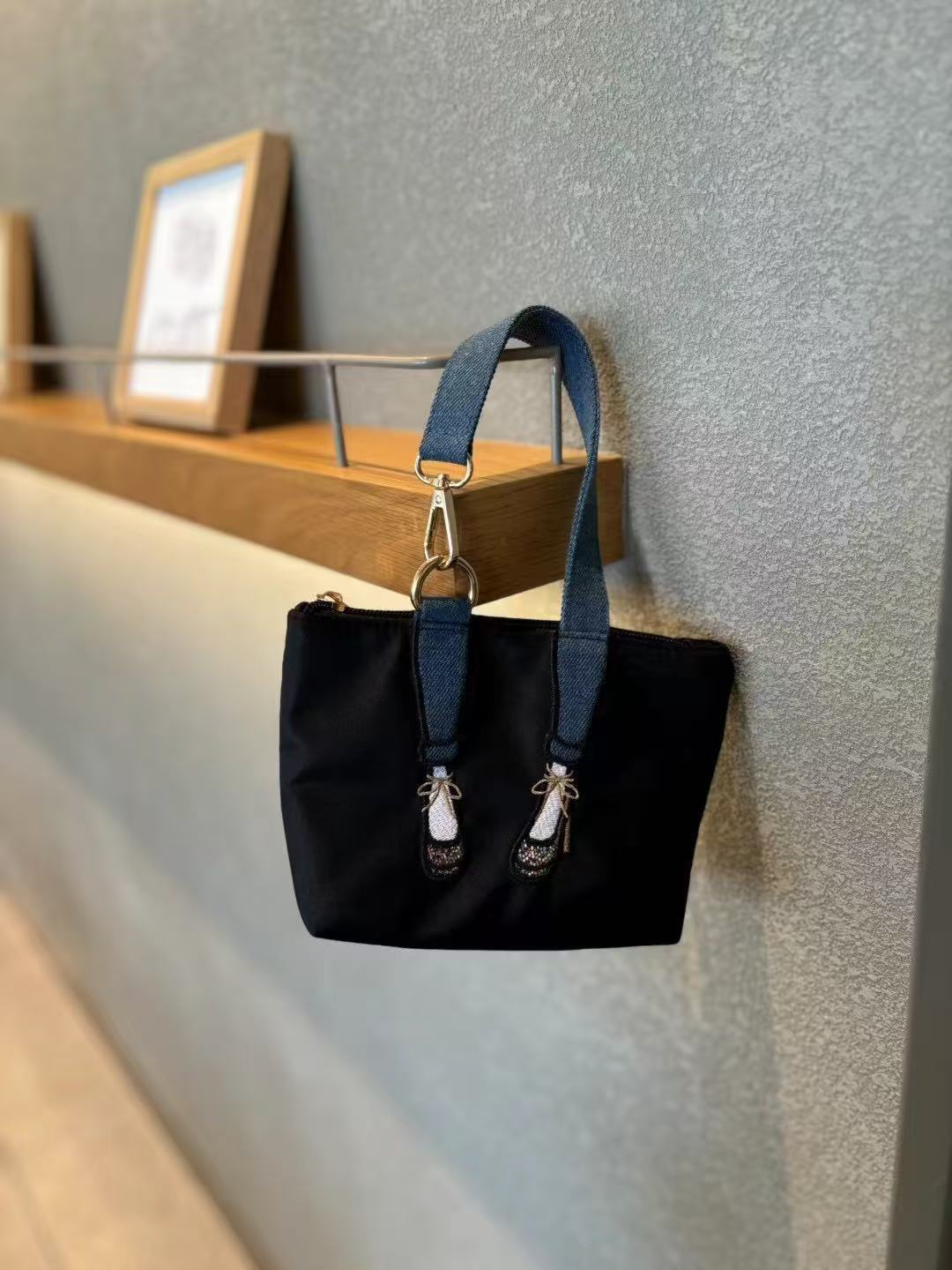กระเป๋าใส่โทรศัพท์แบบมินิ ผ้าไ - Phone Accessories Hanging บทวิจารณ์และราคา