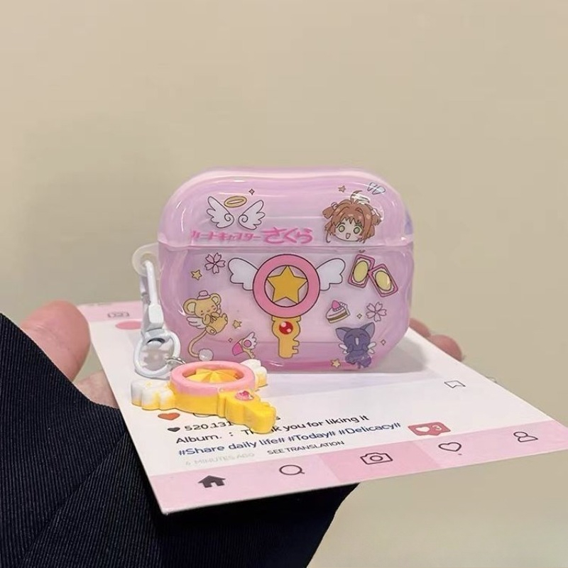 การ์ตูนการ์ดแคปเตอร์ ซากุระ ไม - Airpod Case Cover บทวิจารณ์และราคา