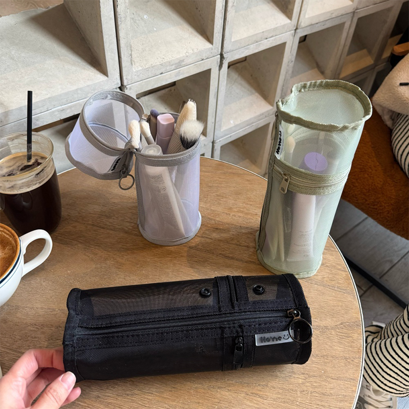 กระเป๋าเก็บแปรงแต่งหน้าแบบตาข่ - Phone Accessories For Travel บทวิจารณ์และราคา