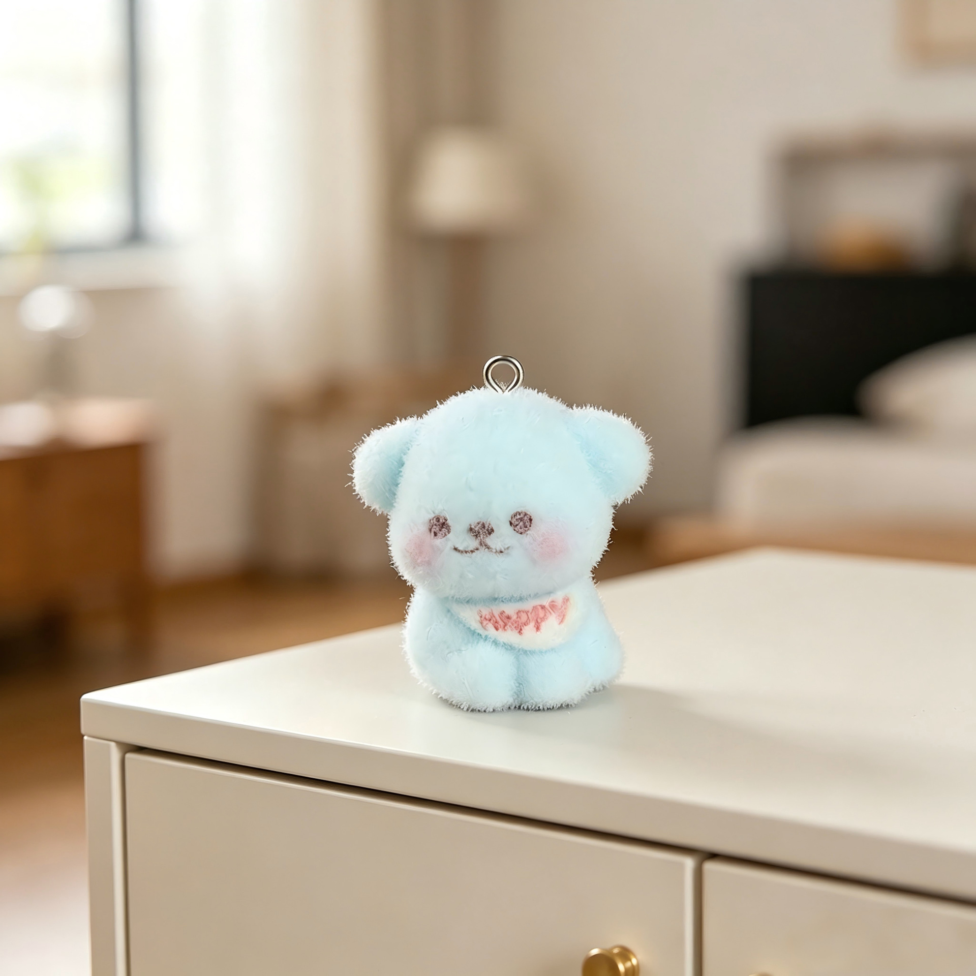 พวงกุญแจรูปสุนัขการ์ตูนแบบฟล็อ - Phone Accessories Hanging บทวิจารณ์และราคา