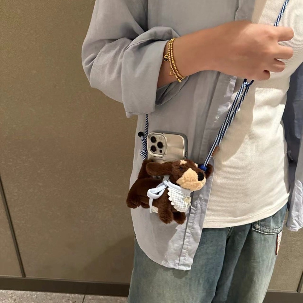 สายคล้องโทรศัพท์ตุ๊กตาดัชชุนด์ - Phone Accessories Cute บทวิจารณ์และราคา