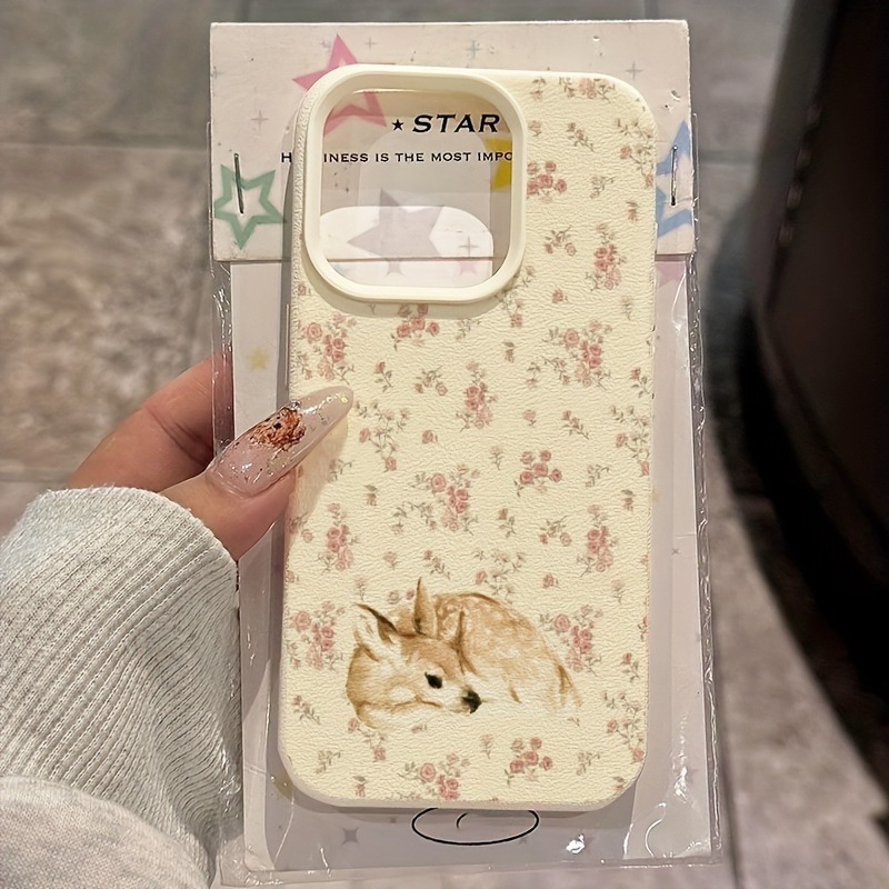 เคสโทรศัพท์ลายกวางน่ารัก ลายดอ - Phone Accessories To Sell บทวิจารณ์และราคา