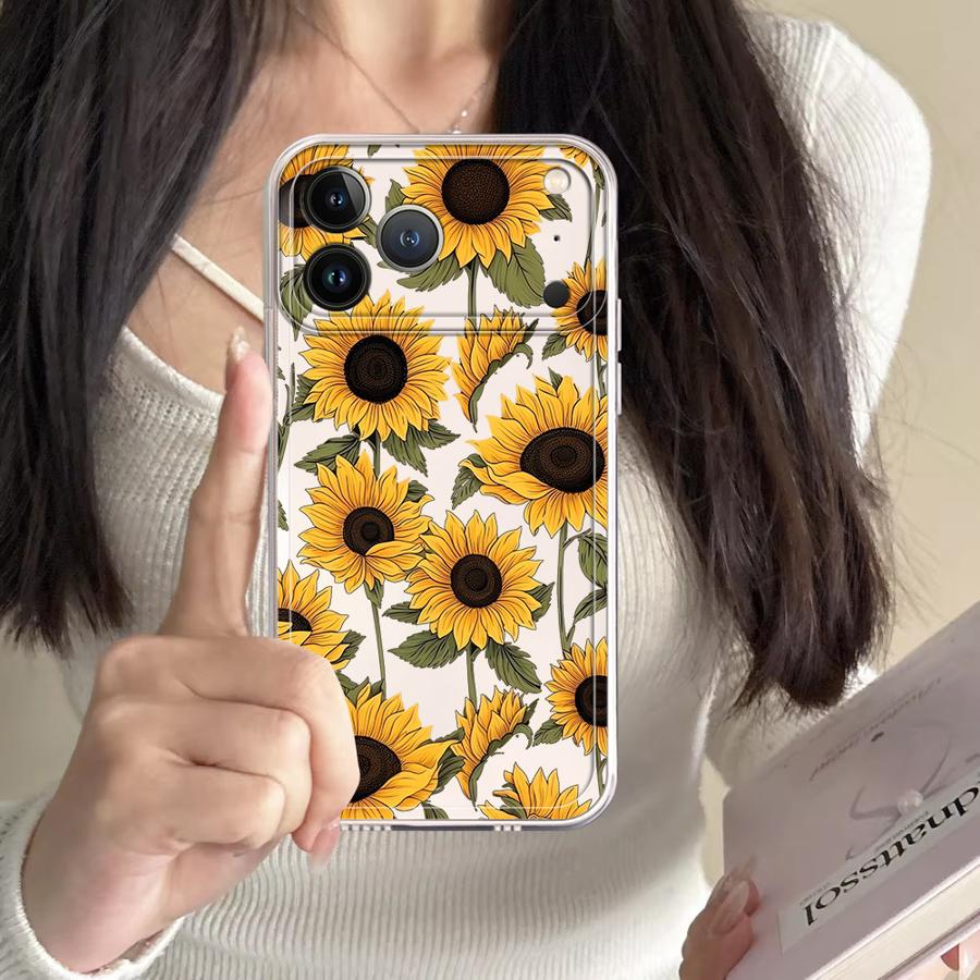 เคสลายดอกทานตะวันน่ารักสำหรับ  - Phone Accessories To Sell บทวิจารณ์และราคา