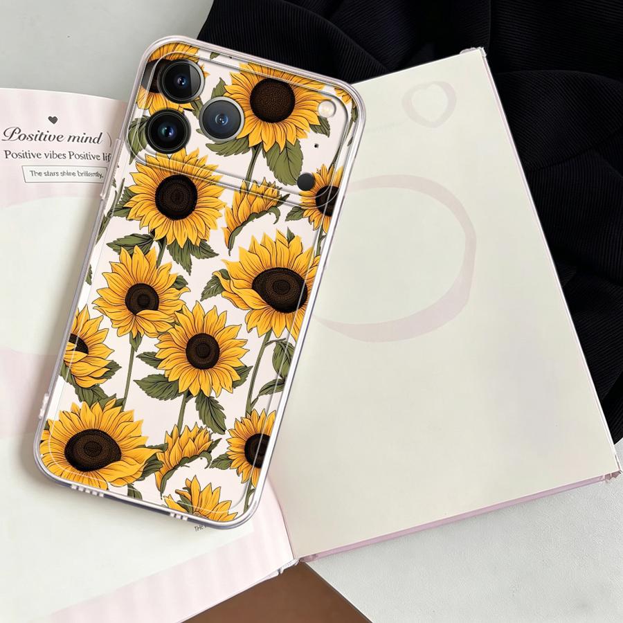 เคสลายดอกทานตะวันน่ารักสำหรับ  - Phone Accessories To Sell บทวิจารณ์และราคา