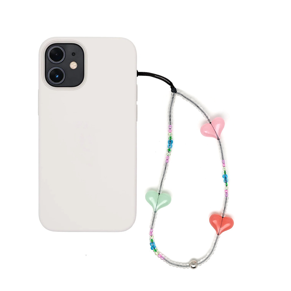 HERLOOK Y2K ลูกปัดหัวใจ Charm  - Phone Accessories For Teens บทวิจารณ์และราคา