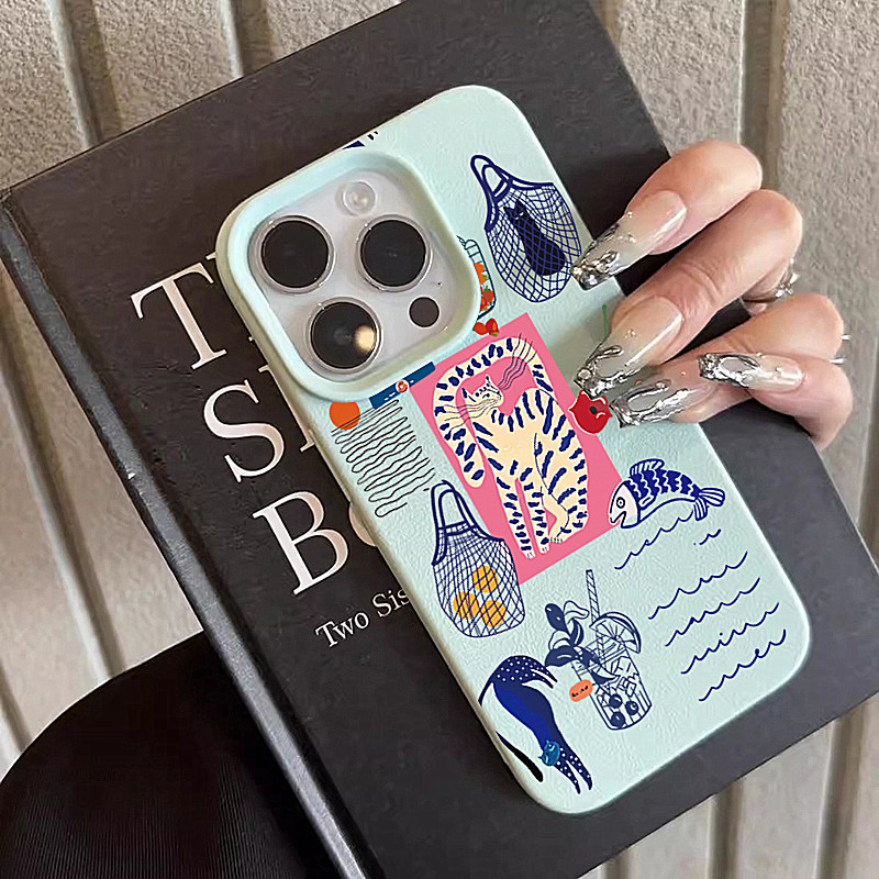 เคสโทรศัพท์ลายแมวเชอร์รี่น่ารั - Phone Accessories To Sell บทวิจารณ์และราคา