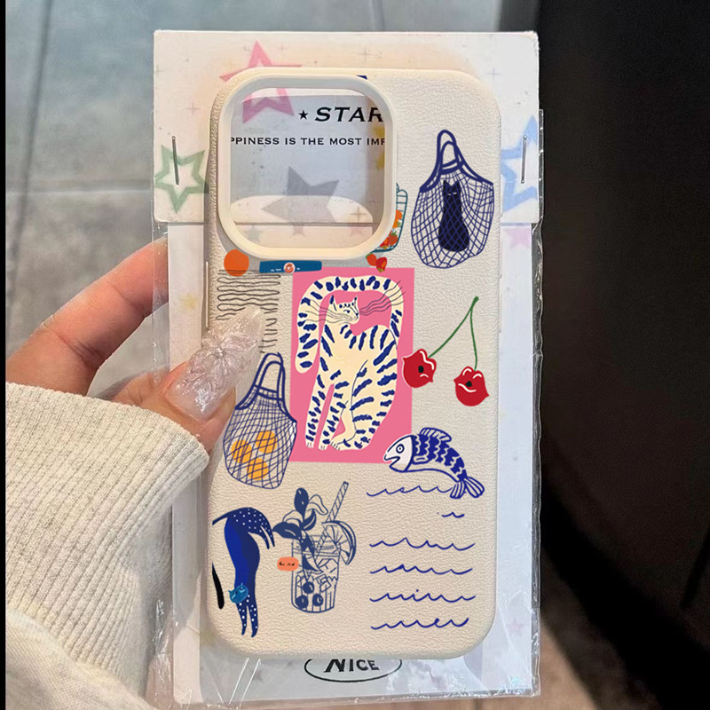 เคสโทรศัพท์ลายแมวเชอร์รี่น่ารั - Phone Accessories To Sell บทวิจารณ์และราคา
