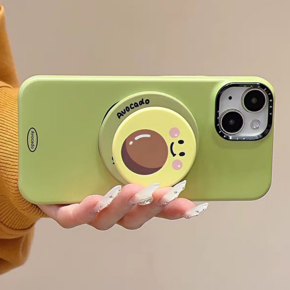 ที่ยึดโทรศัพท์แม่เหล็กอะโวคาโด - Pop Socket Grip บทวิจารณ์และราคา