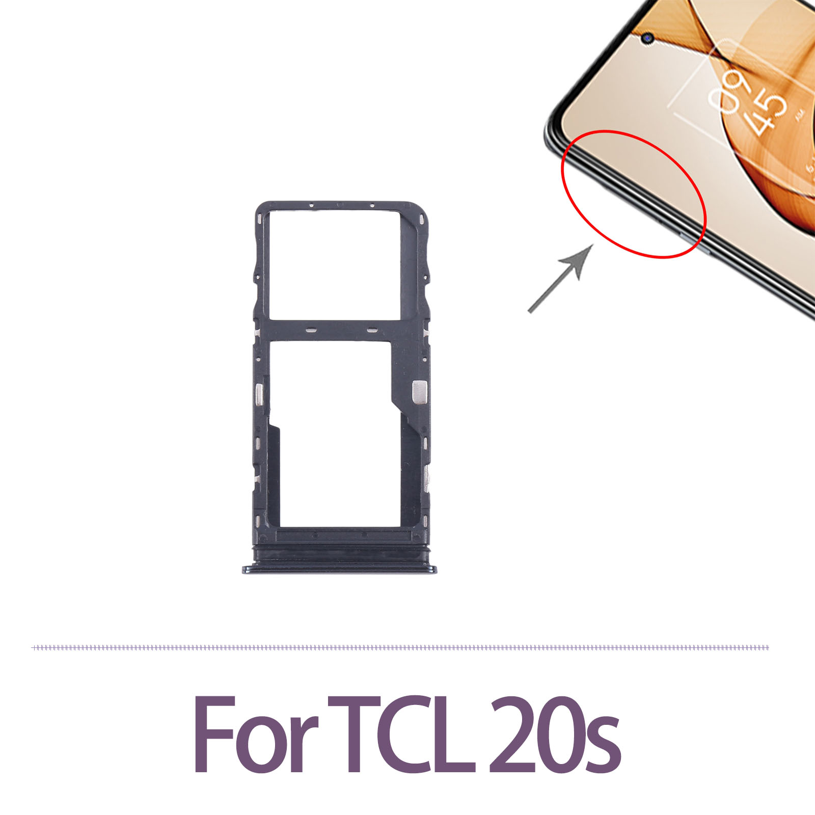 ชิ้นส่วนซ่อมซิมการ์ดสำหรับ TCL - Micro Sd Card บทวิจารณ์และราคา