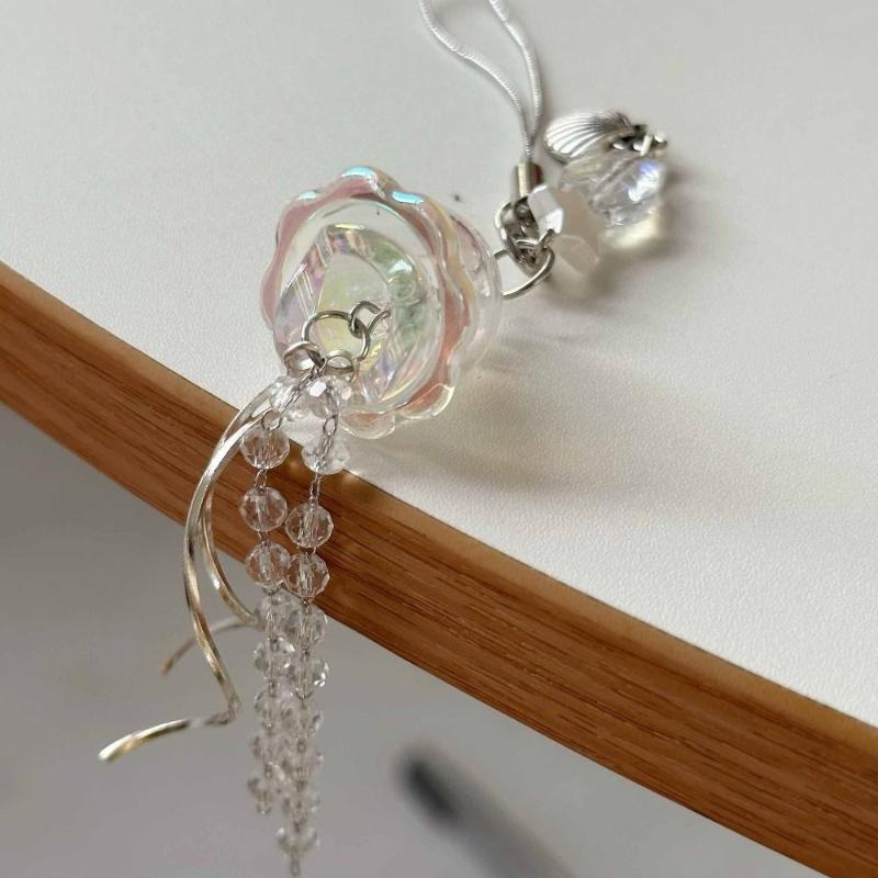 สายคล้องโทรศัพท์แบบมีลูกปัด รู - Phone Accessories For Teens บทวิจารณ์และราคา