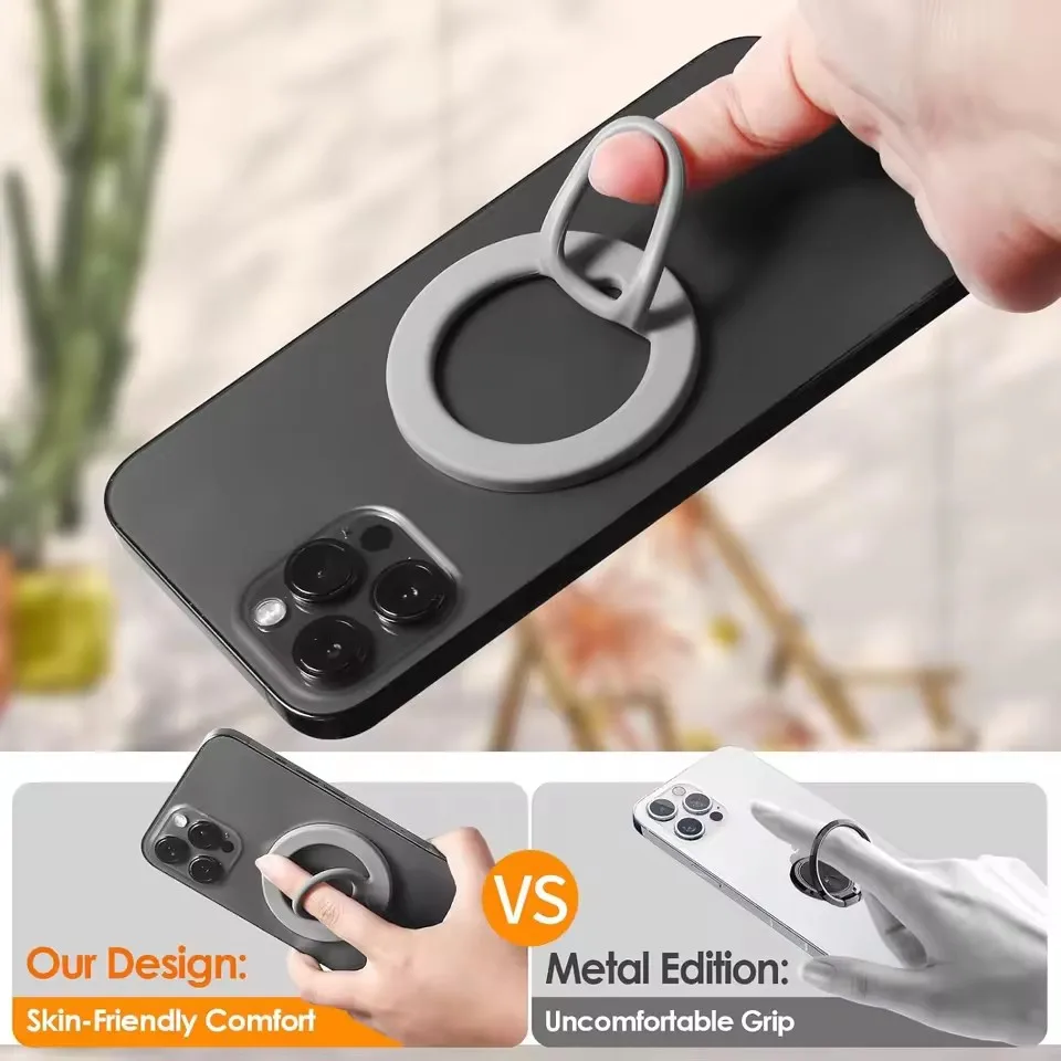 แหวนแม่เหล็กซิลิโคนสำหรับจับโท - Pop Socket Grip บทวิจารณ์และราคา