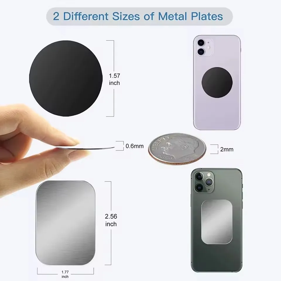 แผ่นโลหะแม่เหล็กบางสำหรับที่วา - Phone Accessories Quotes บทวิจารณ์และราคา