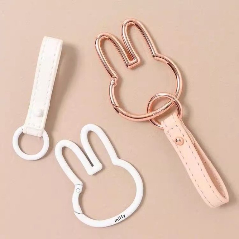Miffy พวงกุญแจ Kawaii การ์ตูนก - Phone Accessories For Teens บทวิจารณ์และราคา