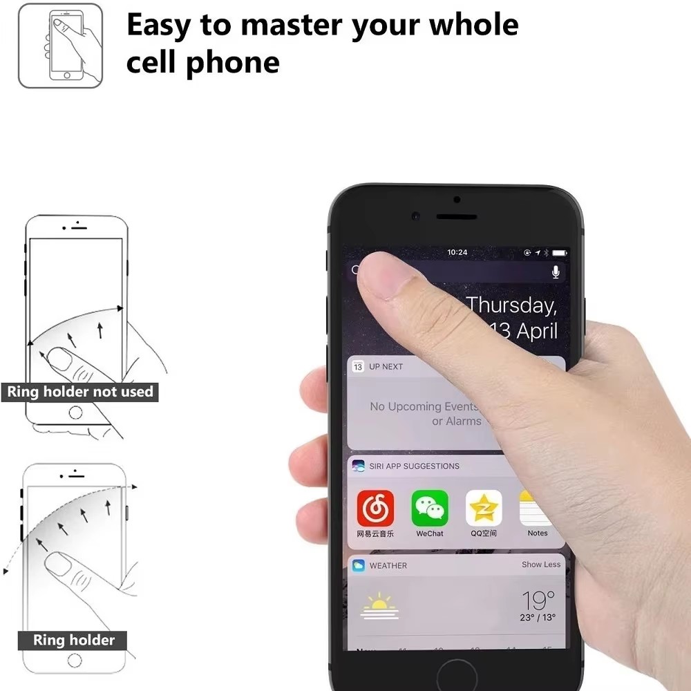 ที่วางโทรศัพท์มือถือแบบวงแหวนส - Phone Accessories Quotes บทวิจารณ์และราคา