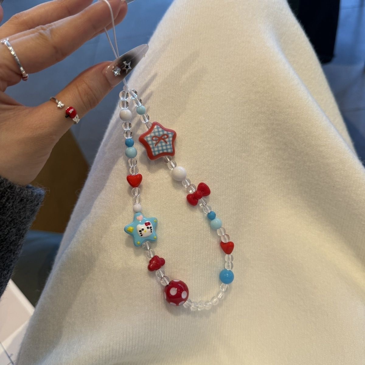 พวงกุญแจลายเฮลโลคิตตี้น่ารักสไ - Phone Accessories Cute บทวิจารณ์และราคา