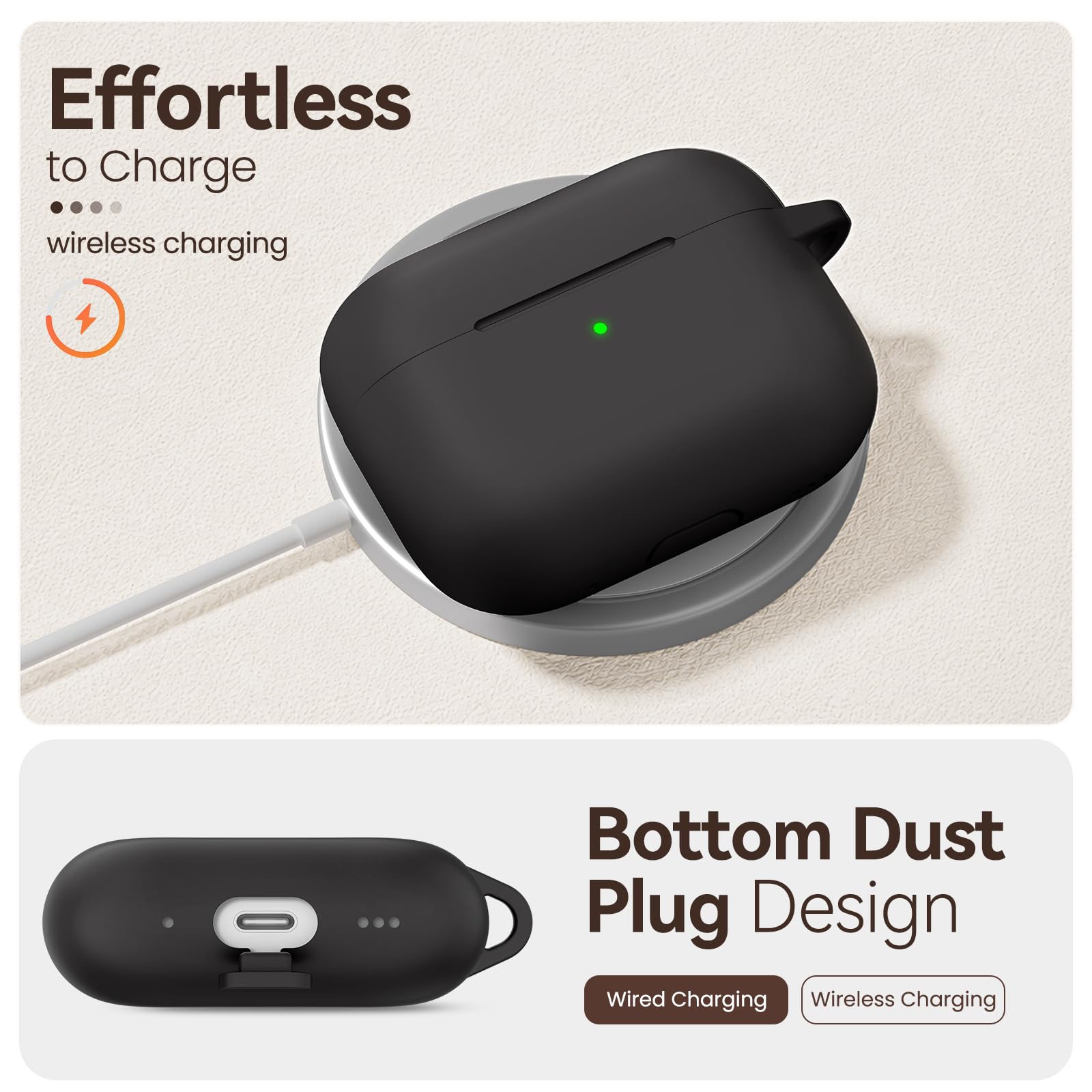 เคสซิลิโคนป้องกันสำหรับ AirPod - Airpod Case Cover บทวิจารณ์และราคา