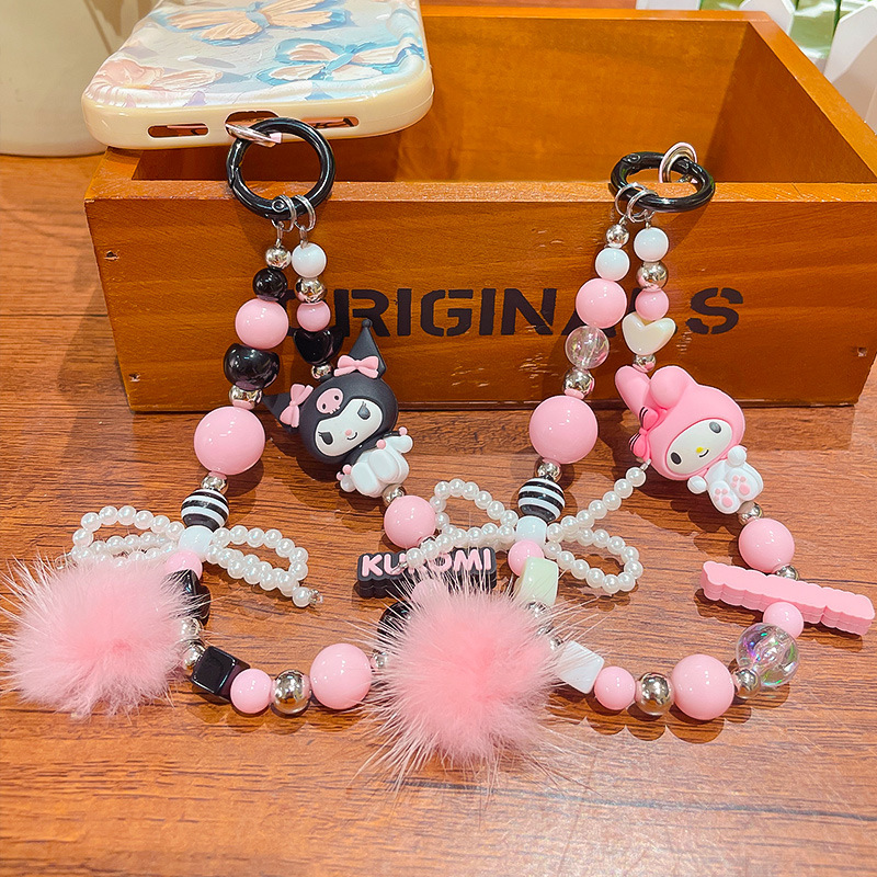 สายคล้องโทรศัพท์ลายซานริโอ้สุด - Phone Accessories Cute บทวิจารณ์และราคา